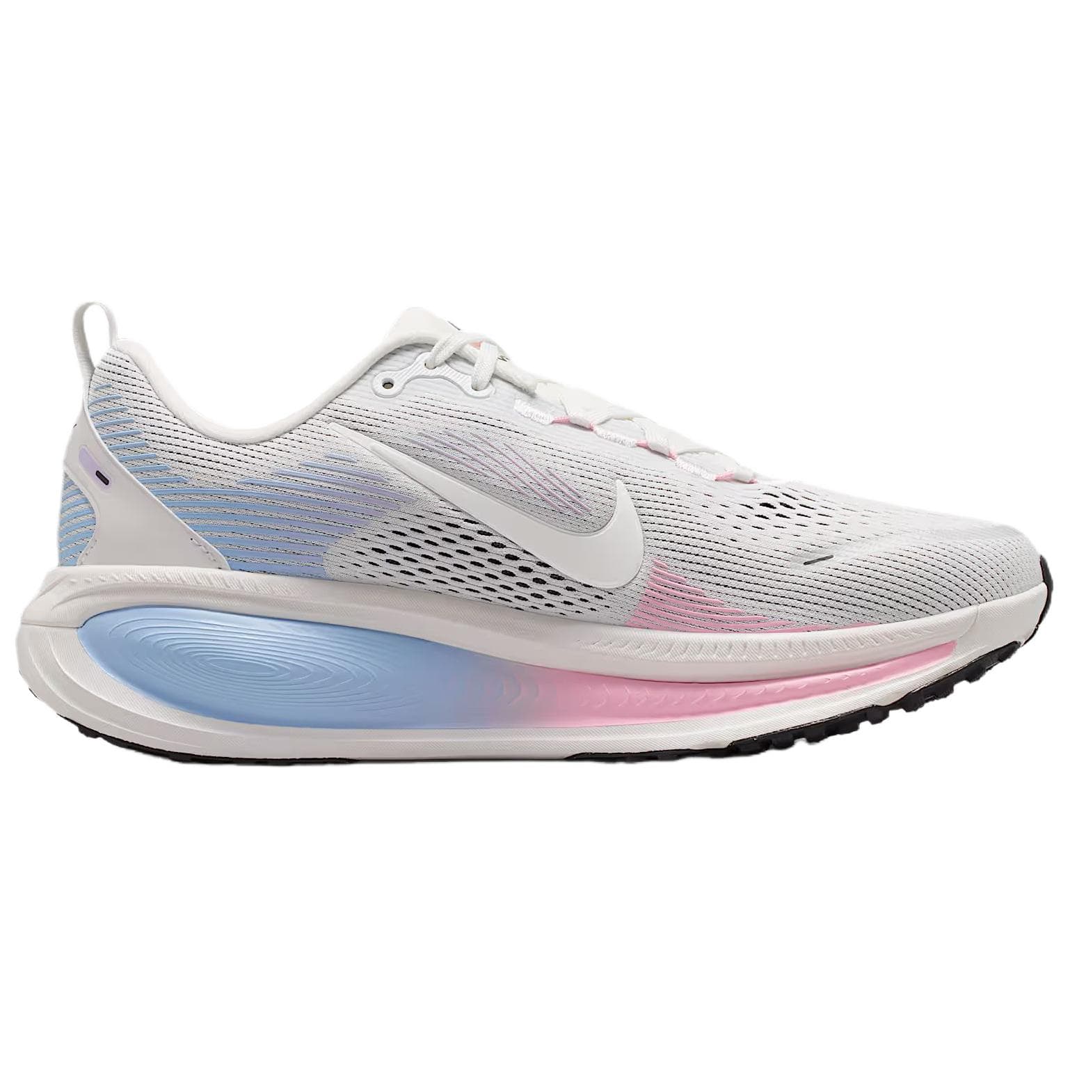 Кроссовки для бега Nike Vomero 18 Дышащие Беговые Кроссовки Женские Белые Синие Розовые - изображение 2