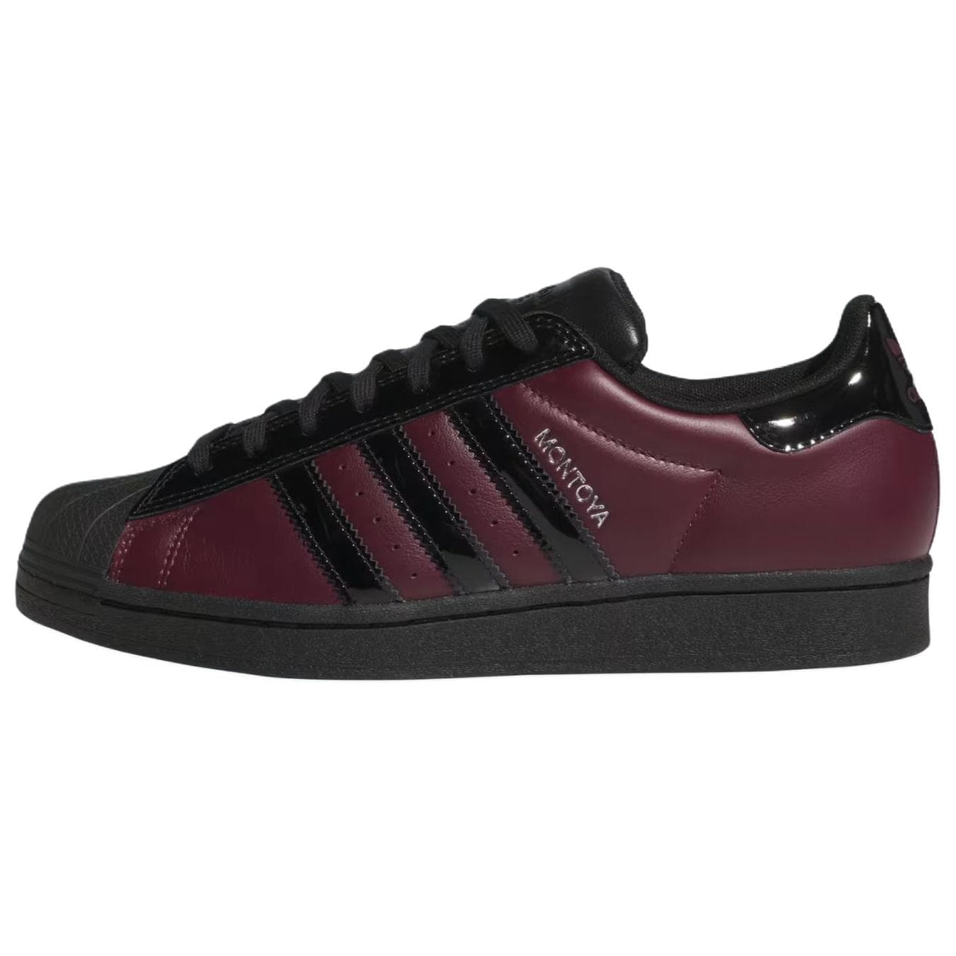 Кроссовки Adidas Originals x Marcos Montoya SUPERSTAR ADV Скейтборд Обувь Поддержка Мужская Темно-бордовая Черная - изображение 1