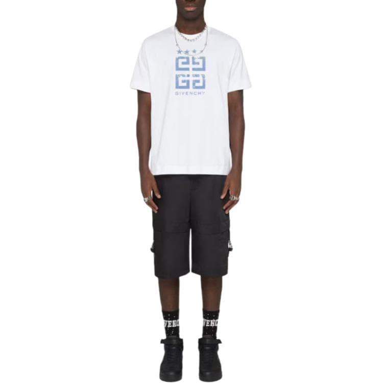 Футболка GIVENCHY 4g Stars Slim Fit T-Shirt In Cotton T - изображение 2
