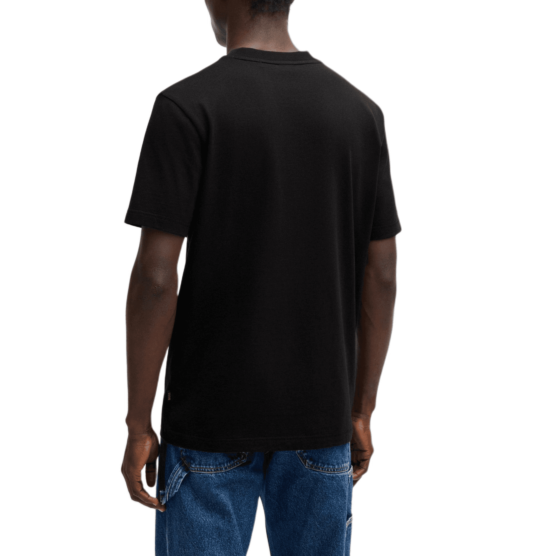 Футболка HUGO BOSS Logo T-Shirt Black - изображение 3