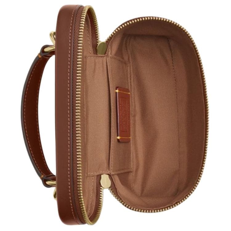 Сумка Coach Искусственная кожа Сумки Маленький Женские Коричнево-желтый - изображение 4