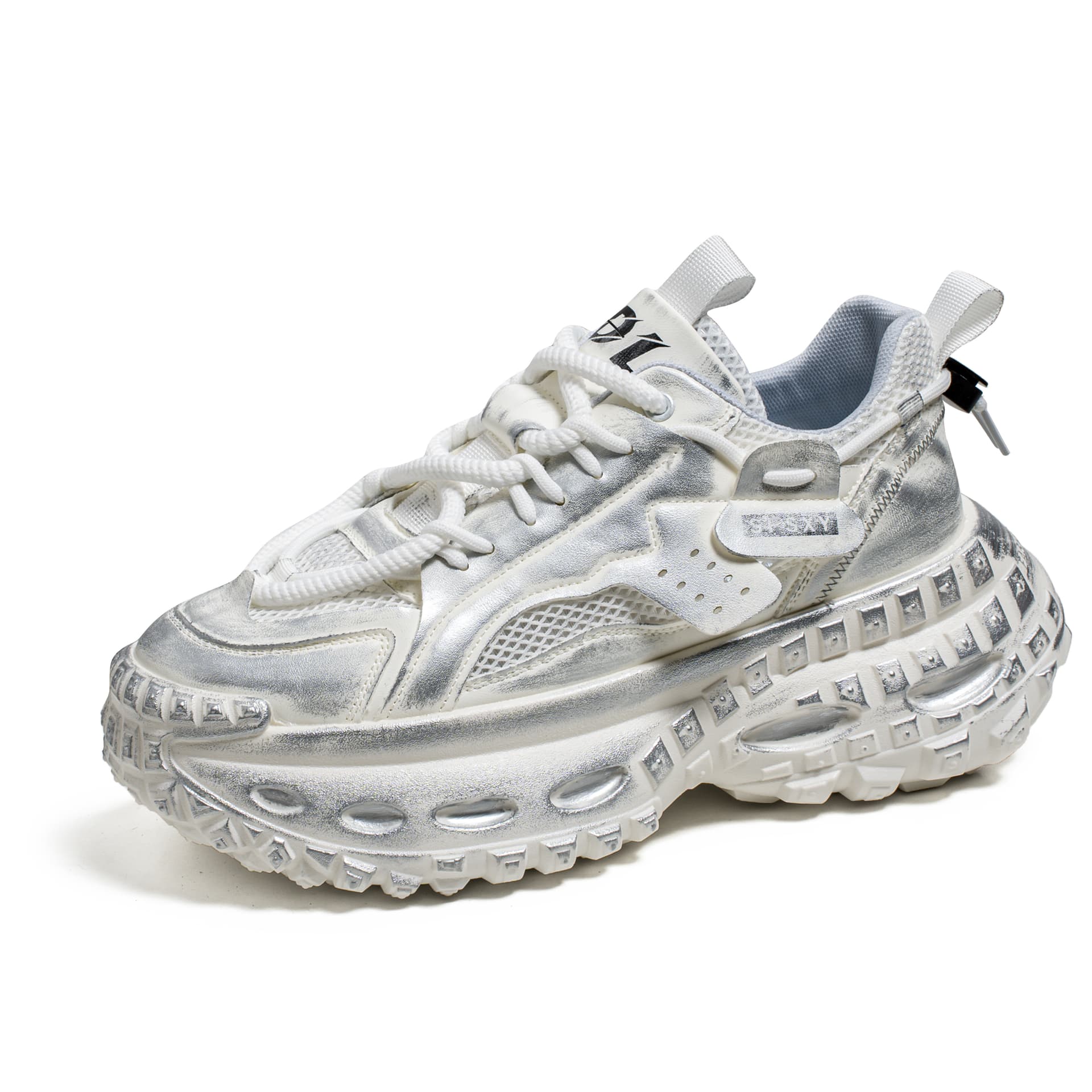 Кроссовки NOME Chunky Sneakers Low Top White Men's - изображение 2