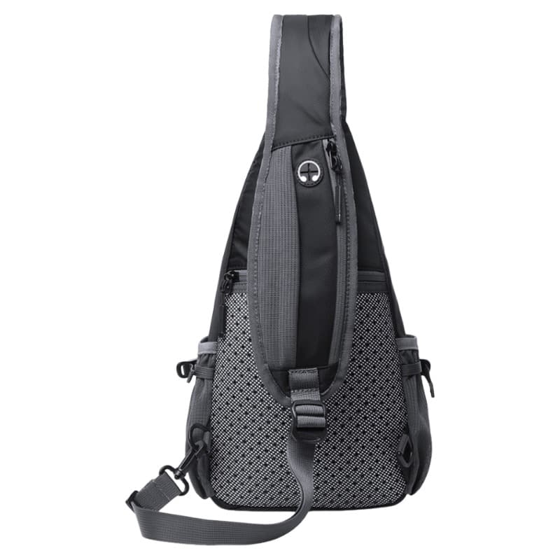 Нагрудная сумка Jeep Нейлоновая Сумка через плечо Мужская Черная - изображение 2