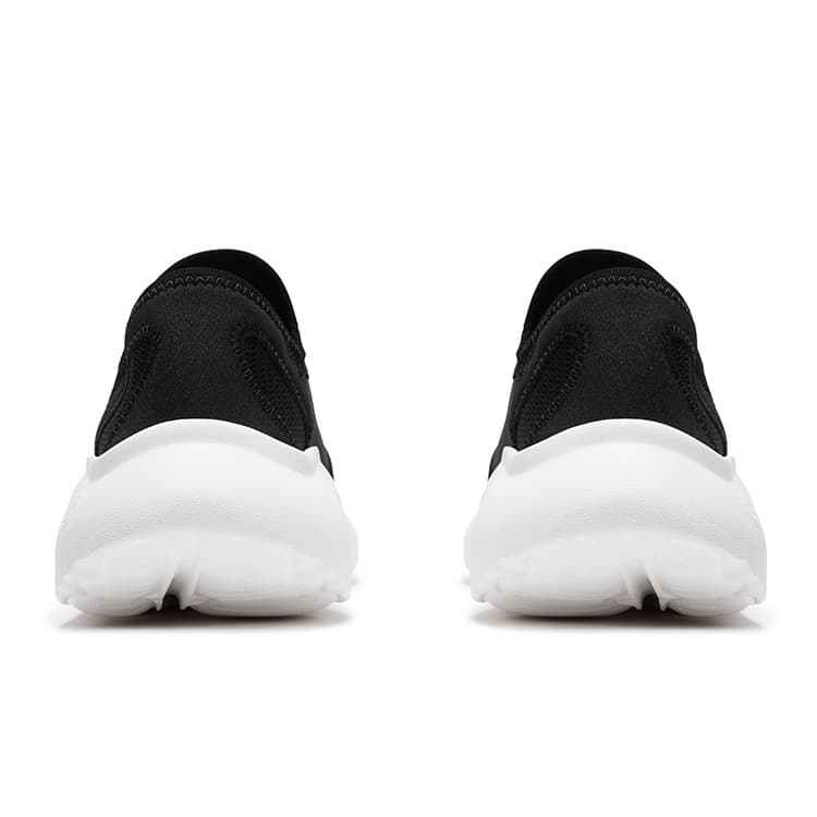 Кроссовки 361° Коллекция Slip ON Устойчивая к истиранию Дышащая Низкий Верх Повседневная Обувь Женская Черно-Белая - изображение 4