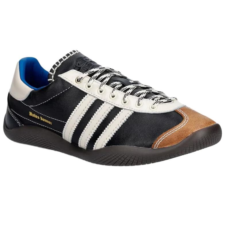 Кроссовки Adidas Originals x Wales Bonner Karintha Повседневная обувь Мужская Черный Белый - изображение 3