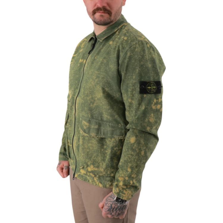 Куртка Stone Island SS22 Paint Effect Zip Jacket - изображение 4
