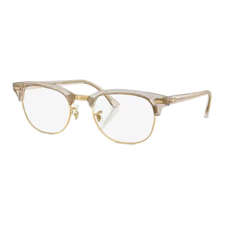 Оправа RayBan Ацетатные очки с квадратной оправой диоптриями унисекс серого цвета - изображение 1