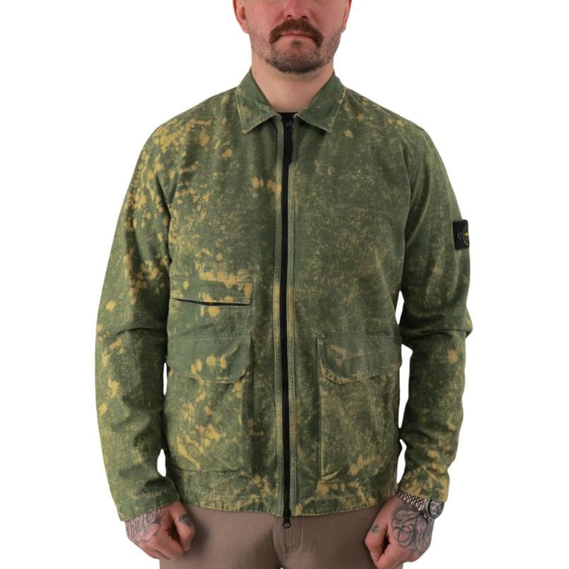 Куртка Stone Island SS22 Paint Effect Zip Jacket - изображение 3