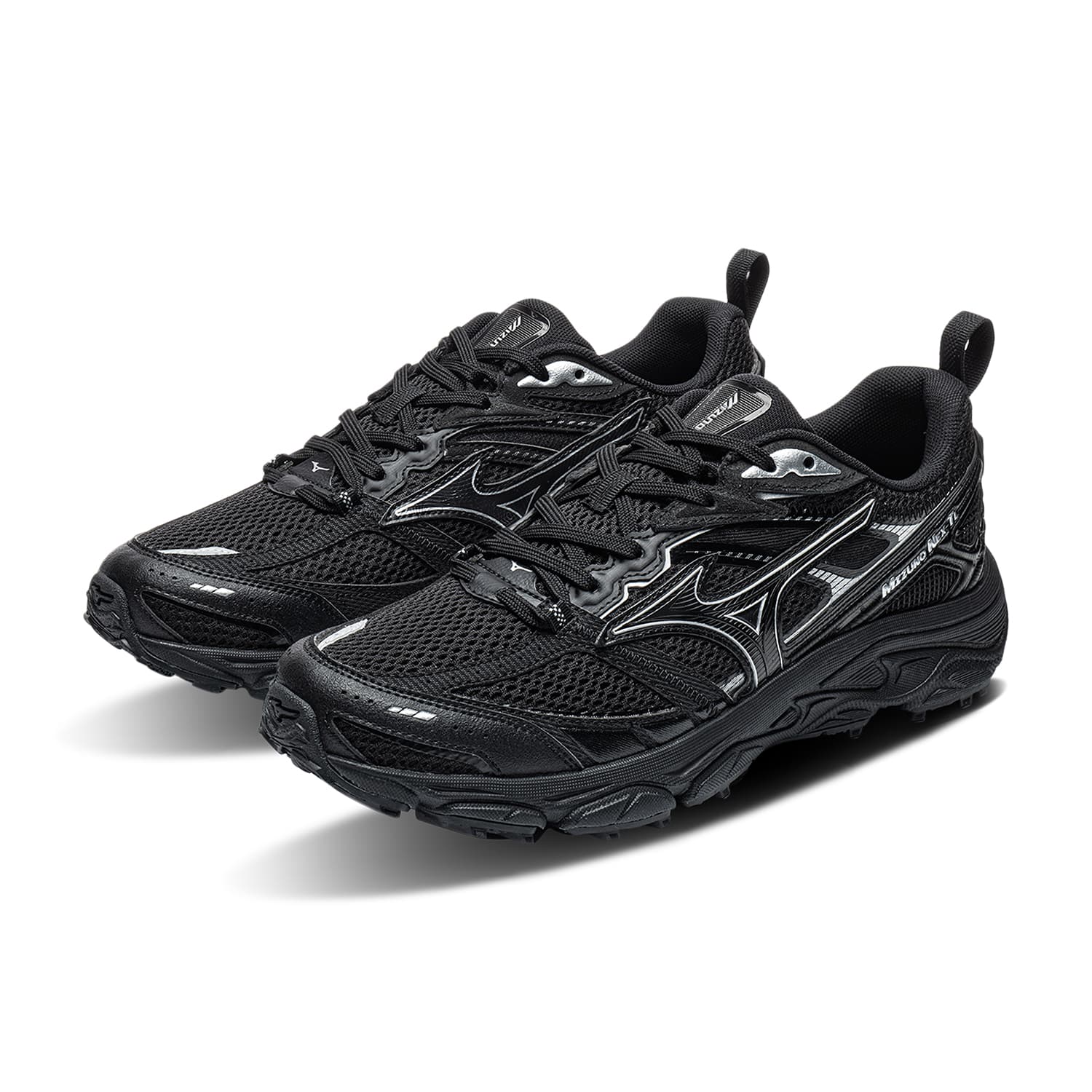 Кроссовки для бега Mizuno NEX Low Топ Повседневные кроссовки для бега Унисекс Городской техвир Черный - изображение 4