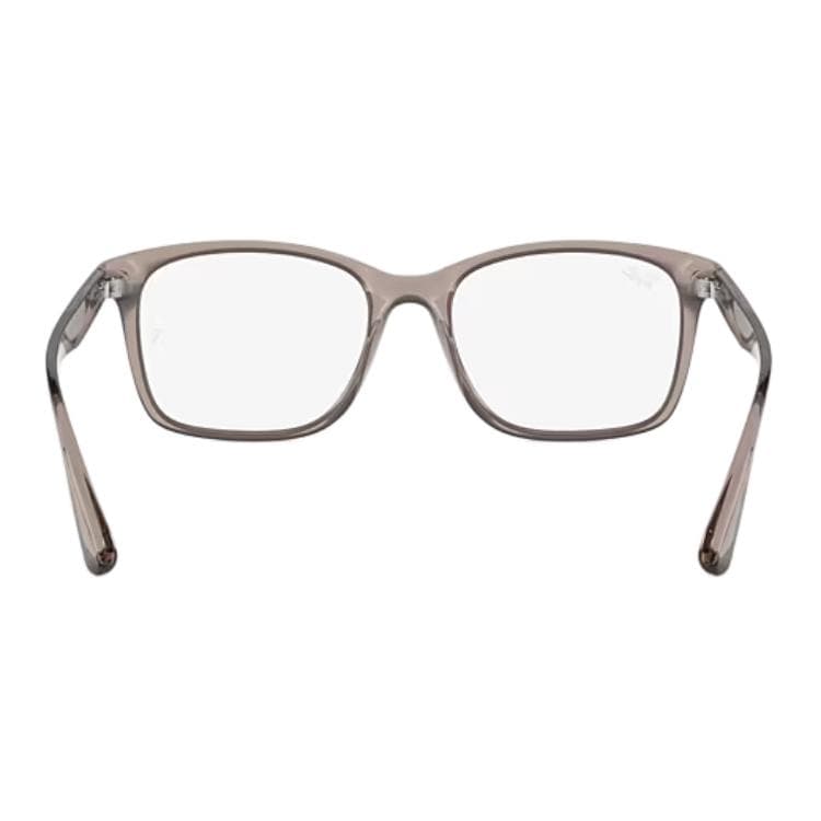 Оправа RayBan Инъекционное литье Квадратные Очки с диоптриями Унисекс Прозрачно-серый - изображение 4