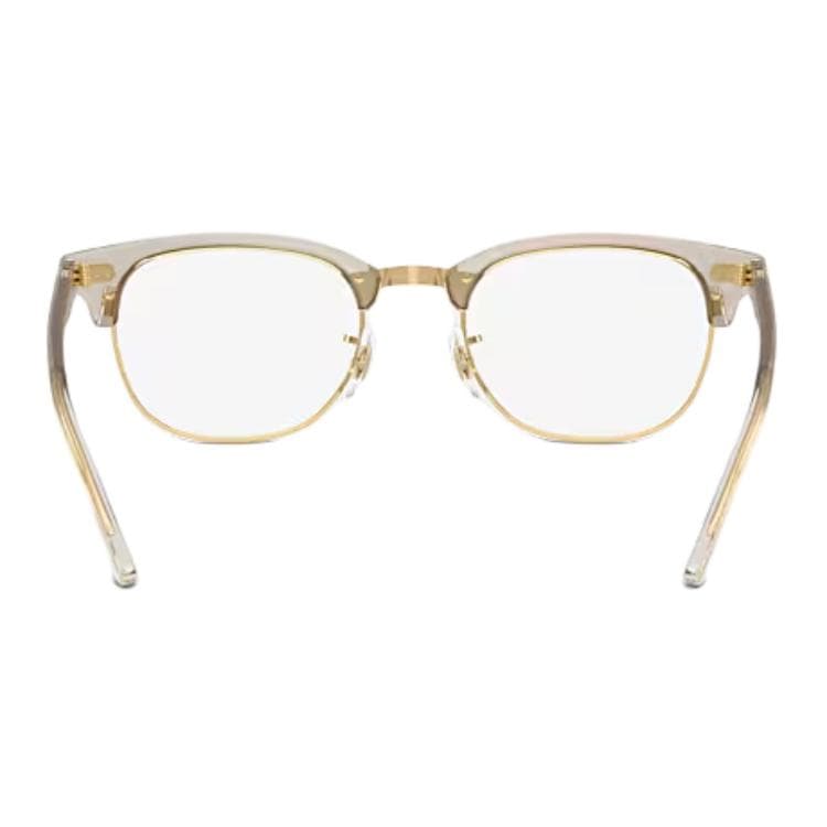 Оправа RayBan Ацетатные очки с квадратной оправой диоптриями унисекс серого цвета - изображение 4