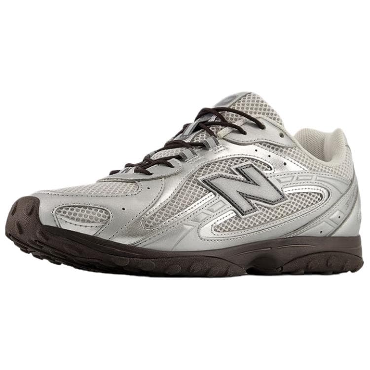 Кроссовки new balance 204L Дышащий Low Топ Повседневная обувь Унисекс Серебряный - изображение 3