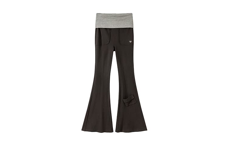 Штаны CHUU Carbon Gray Женские Повседневные Штаны - изображение 1