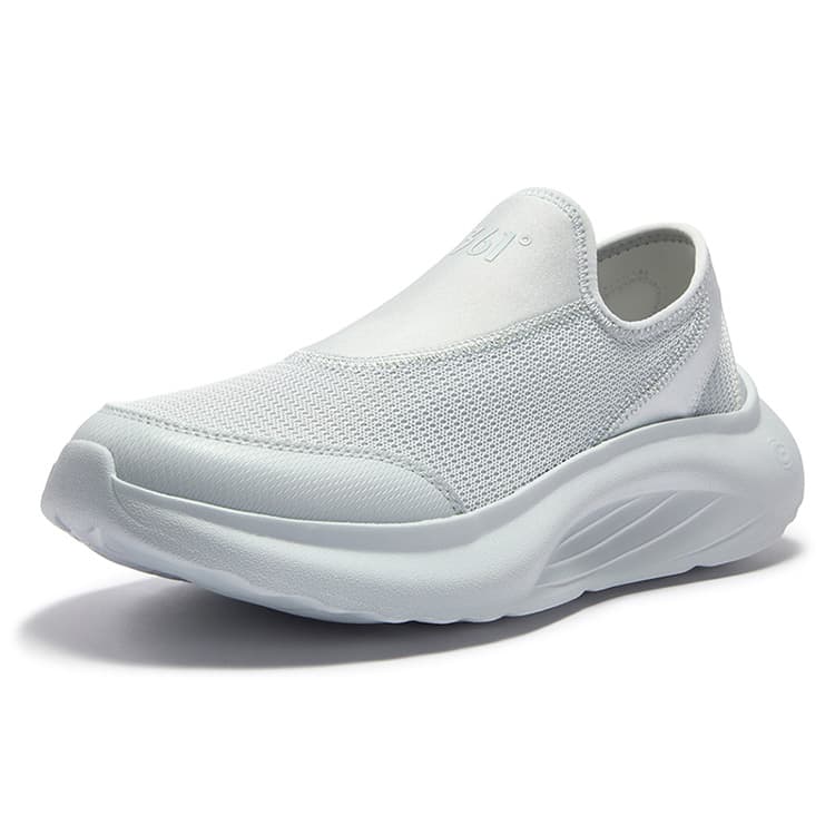 Кроссовки 361° Коллекция Slip On Устойчивая к истиранию Дышащая Низкий Верх Повседневная Обувь Мужская Облако Пик Серый - изображение 2