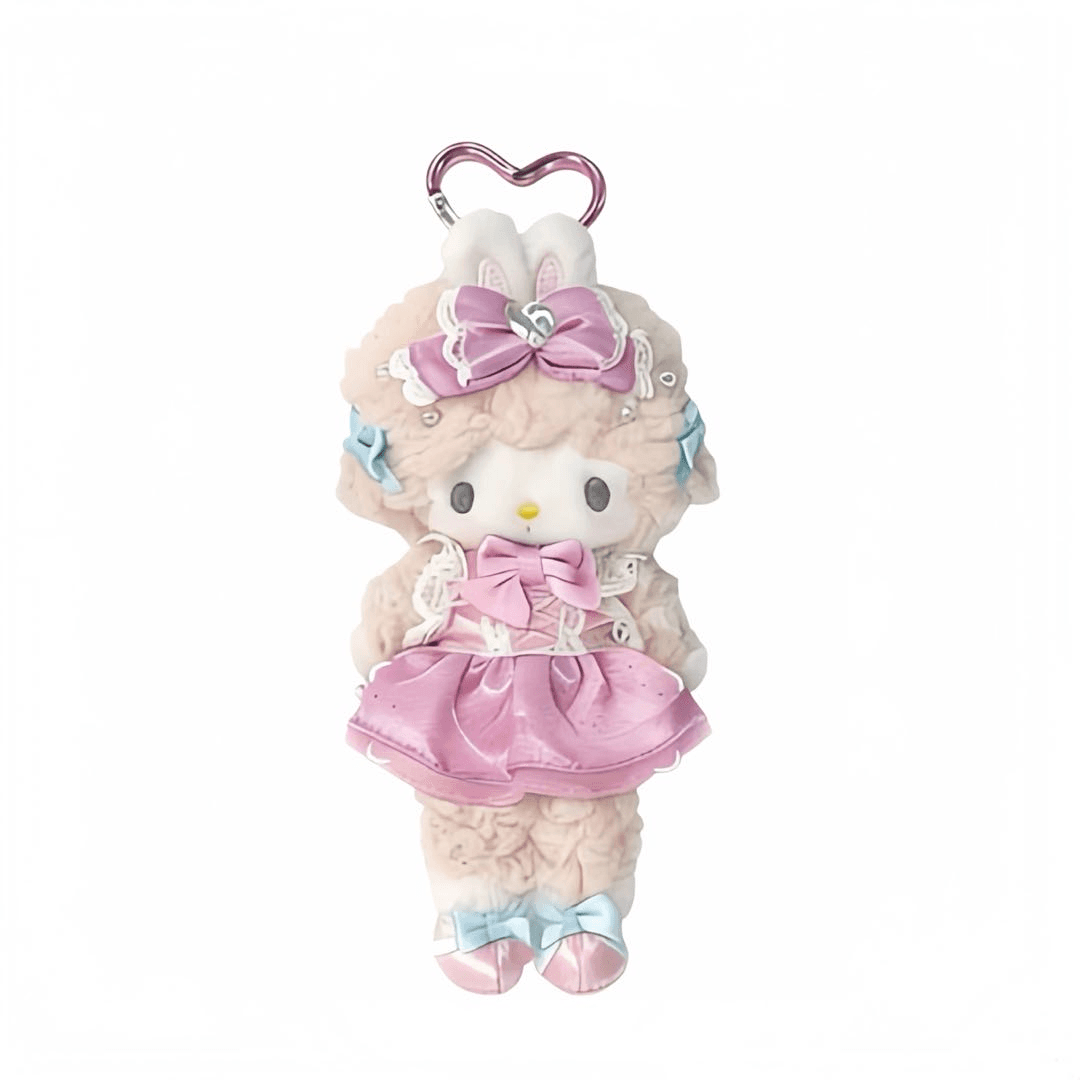 Санрио Long Leg Kuromi My Melody Овца Мягкие брелоки-игрушки 15 см Длина корпуса - изображение 1
