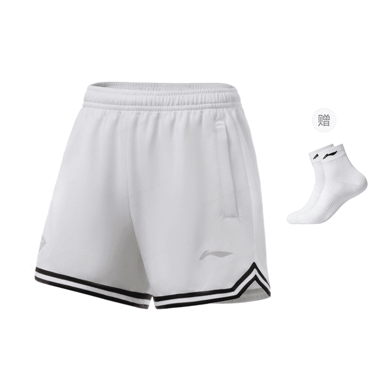 Баскетбольные шорты LiNing Basketball Shorts White - изображение 7