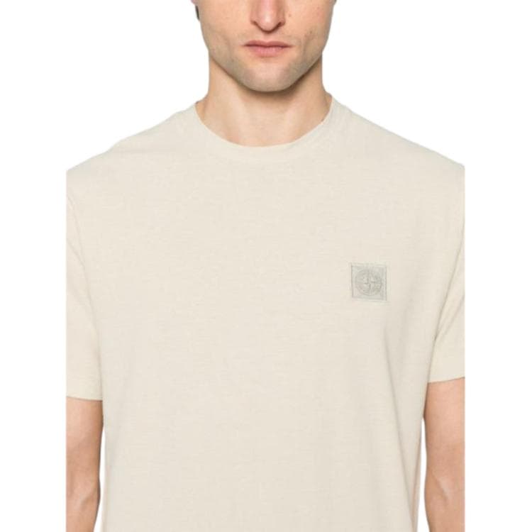 Футболка STONE ISLAND Рубашка Мужская Хаки - изображение 5