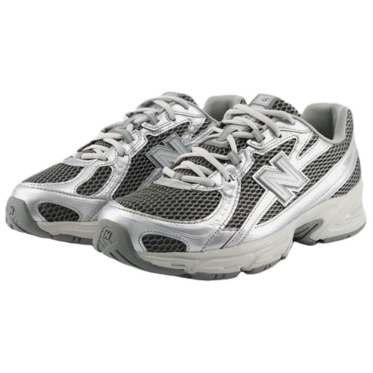 Кроссовки New Balance NB 740 Дышащие Низкие Кроссовки Унисекс Серебристо-Серые - изображение 3