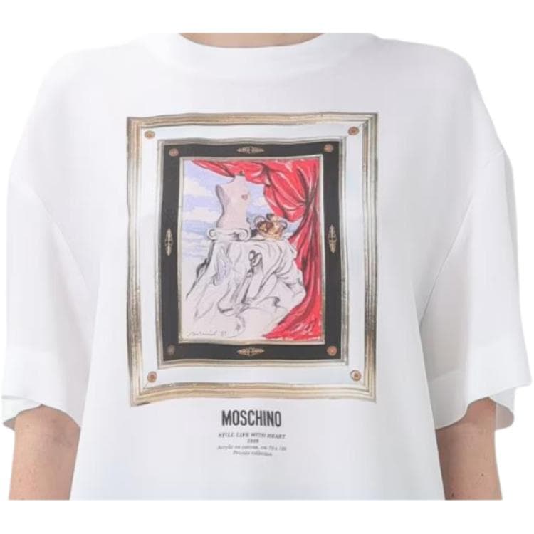Футболка MOSCHINO Logo T - изображение 5
