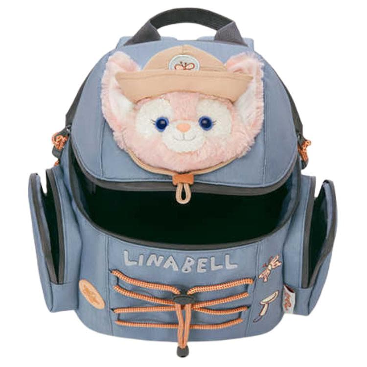 Рюкзак Disney Duffy и Friends Little Natural Explorers Полиэстеровый Рюкзак Унисекс Синий и Розовый - изображение 3