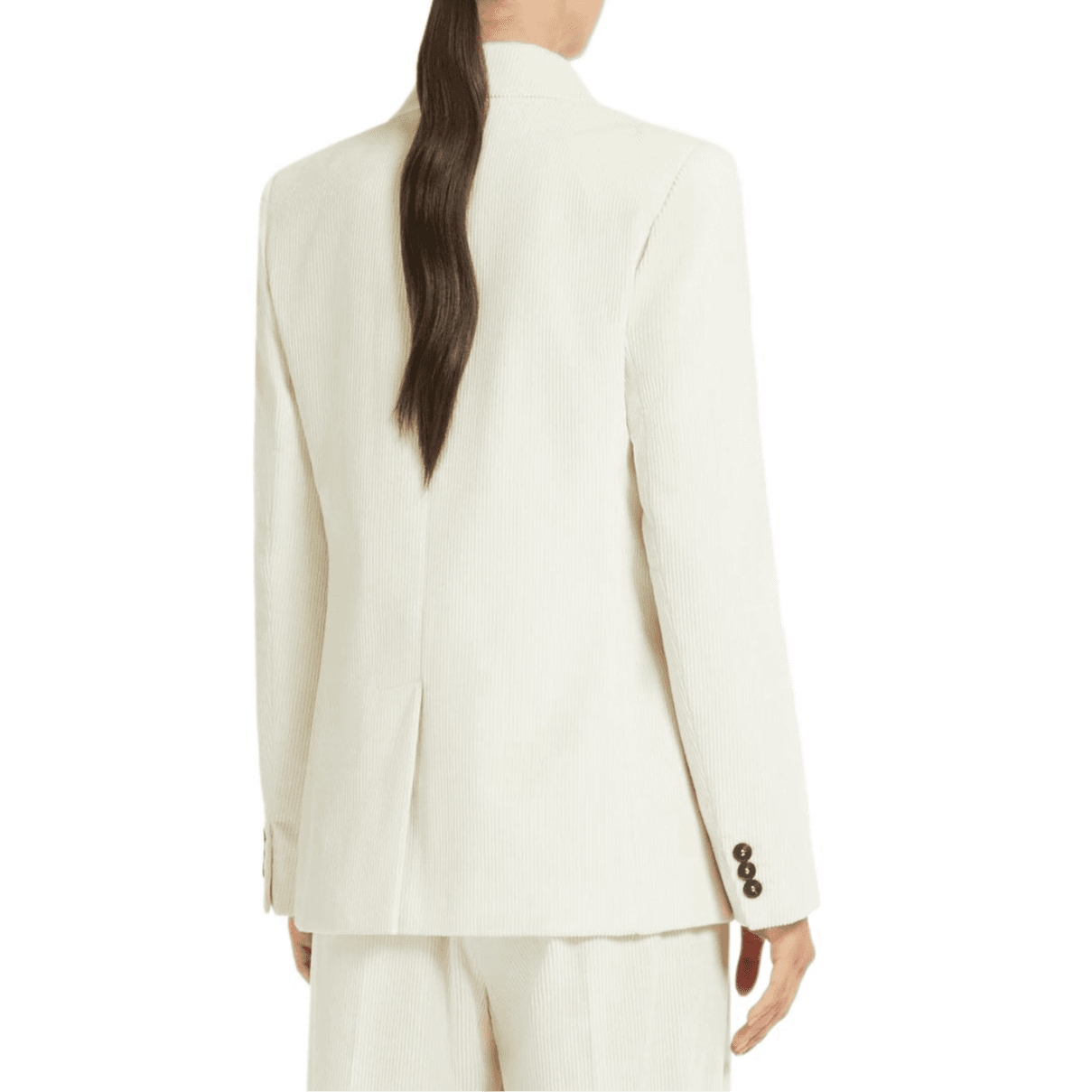 WEEKEND MaxMara Бизнес Костюм Пальто Женское Белое - изображение 5