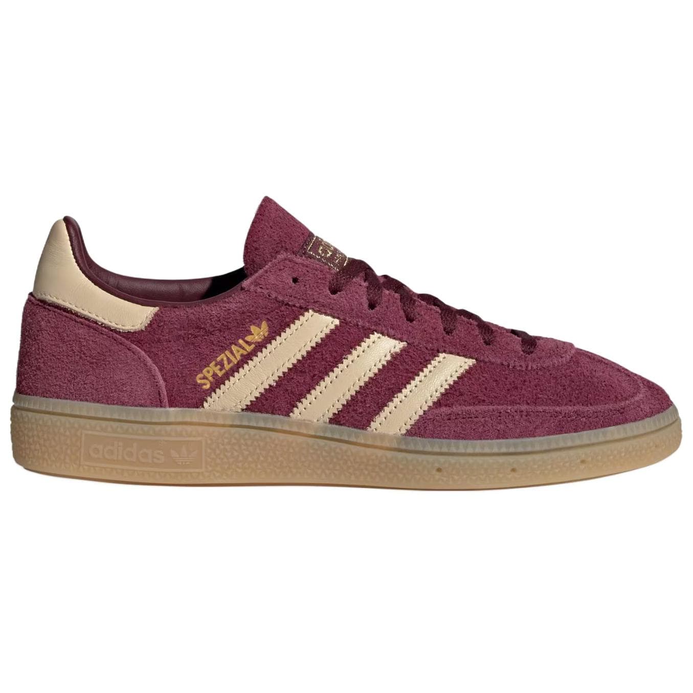 Кроссовки Adidas Originals HANDBALL SPEZIAL Кеды немецкой армии (GAT) Женские Бордовый - изображение 2