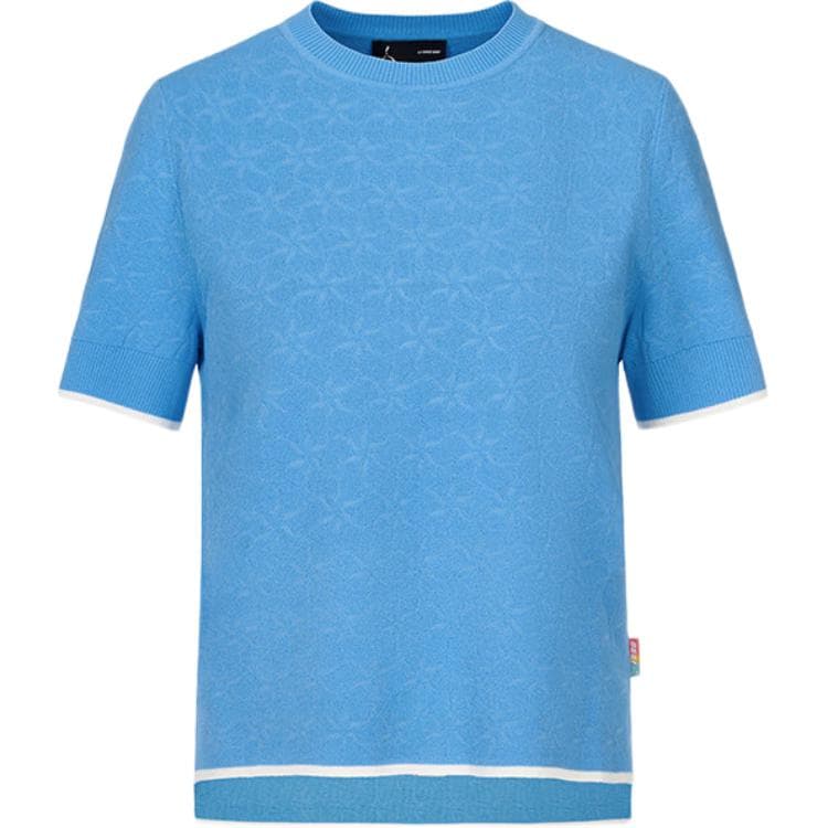 Футболка LI NING 1990 Дворцовый Синий Женские T-рубашки - изображение 1
