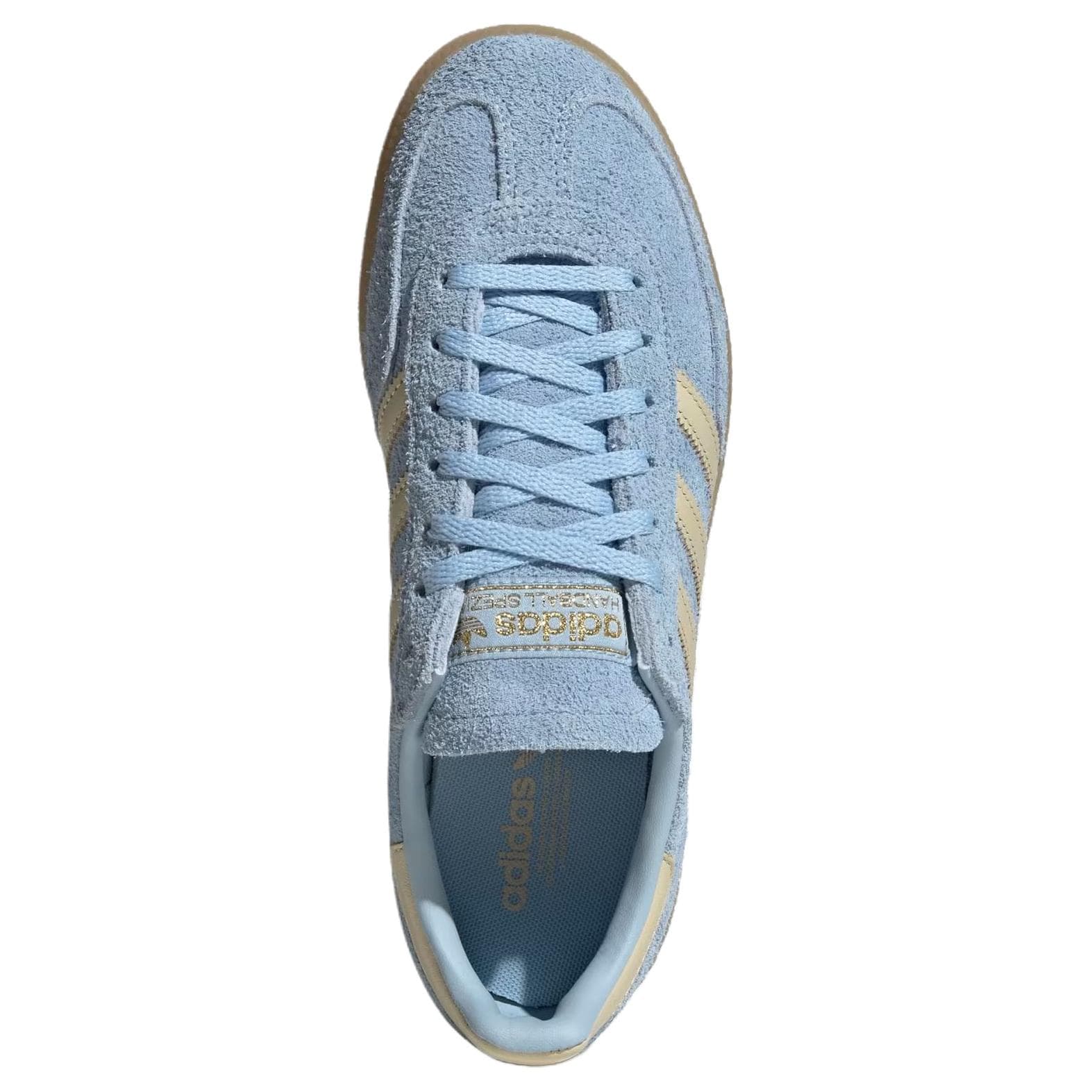 Кроссовки Adidas Originals HANDBALL SPEZIAL Кожаные кеды немецкой армии (GAT) Женские цвет далёкий небесный - изображение 3