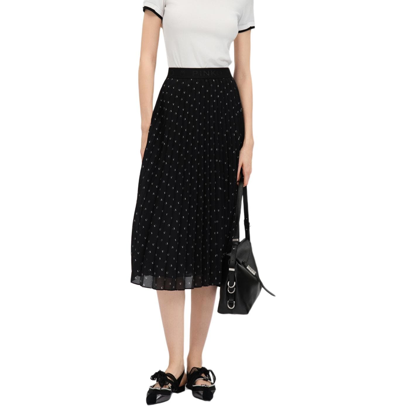 Юбка PINKO SS26 Повседневная длинная юбка для женщин - изображение 1