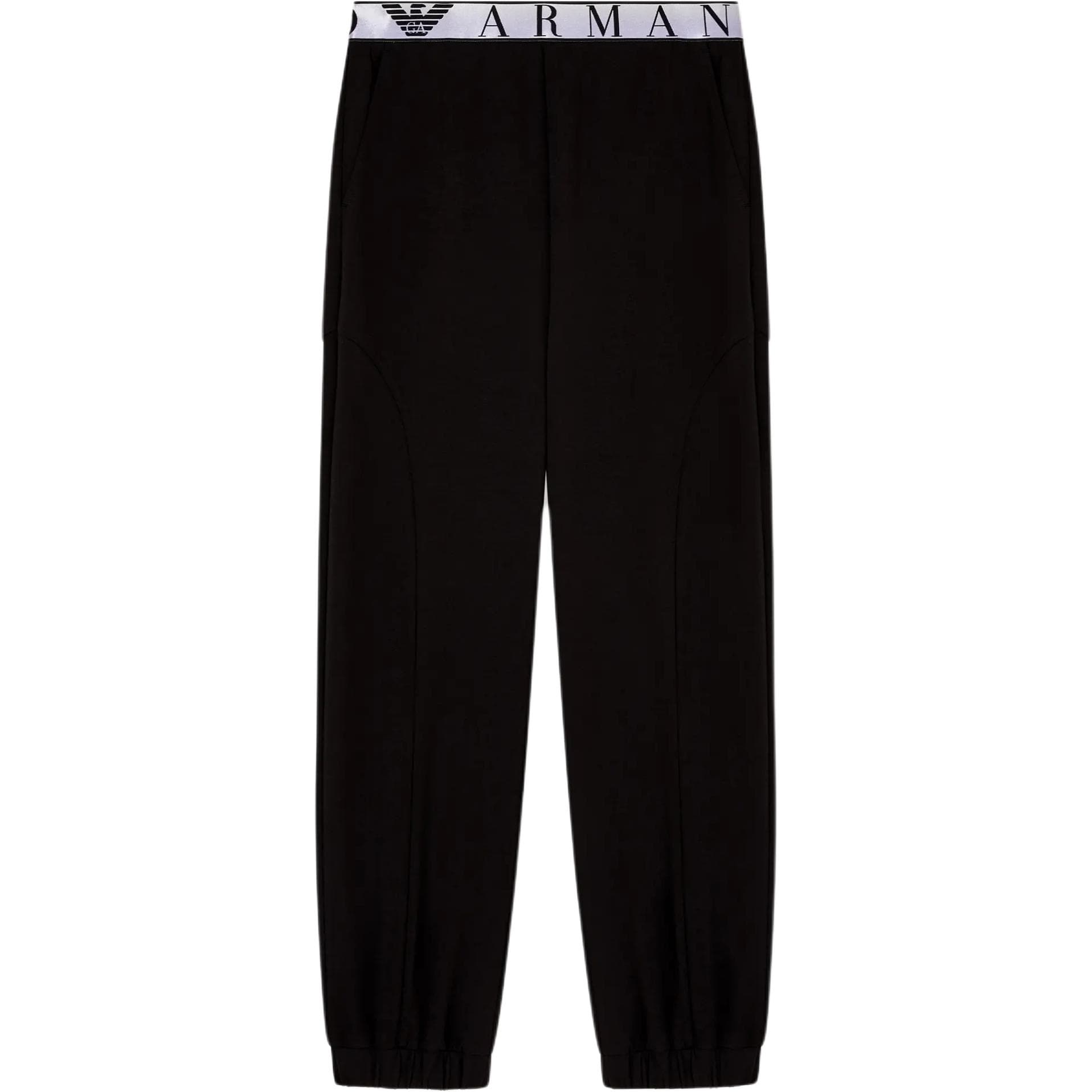 Штаны EMPORIO ARMANI EA7 SS26 Вязаные тренировочные брюки женские - изображение 1