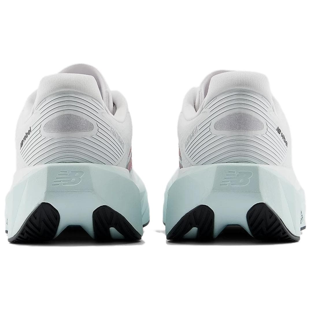 Кроссовки для бега New Balance FuelCell Rebel V5 Комфортная поддержка Беговые кроссовки Женские Белый Синий - изображение 5