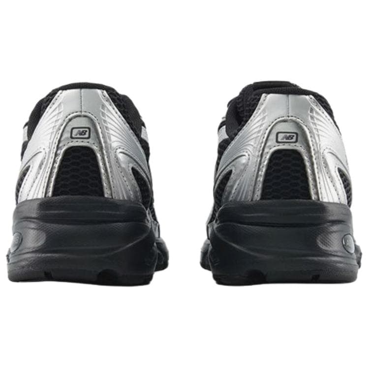 Кроссовки New Balance NB 740 Дышащие Низкие Кроссовки Унисекс Серебристо-Черные - изображение 6