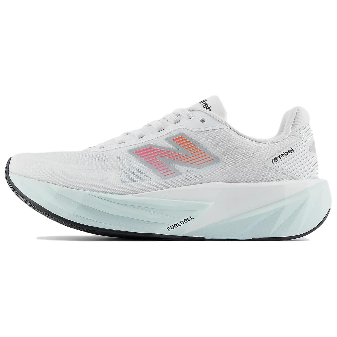 Кроссовки для бега New Balance FuelCell Rebel V5 Комфортная поддержка Беговые кроссовки Женские Белый Синий - изображение 1