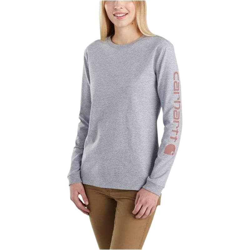 Кофта Carhartt LOOSE FIT HEAVYWEIGHT LONG-SLEEVE LOGO SLEEVE GRAPHIC T - изображение 1