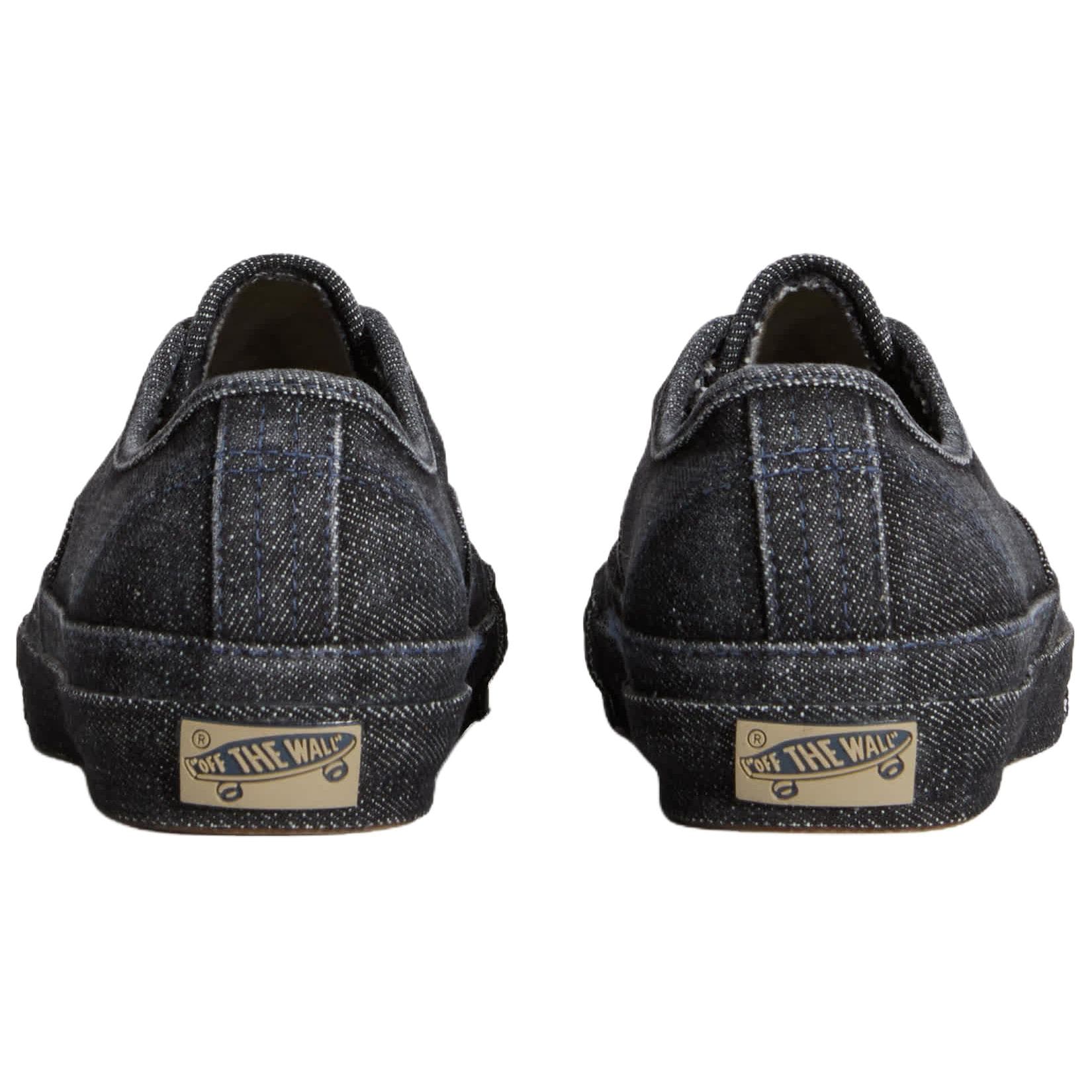 Кроссовки Vans Premium Authentic Холст Удобные Низкие Кеды Скейтборд Обувь Унисекс Черные - изображение 3