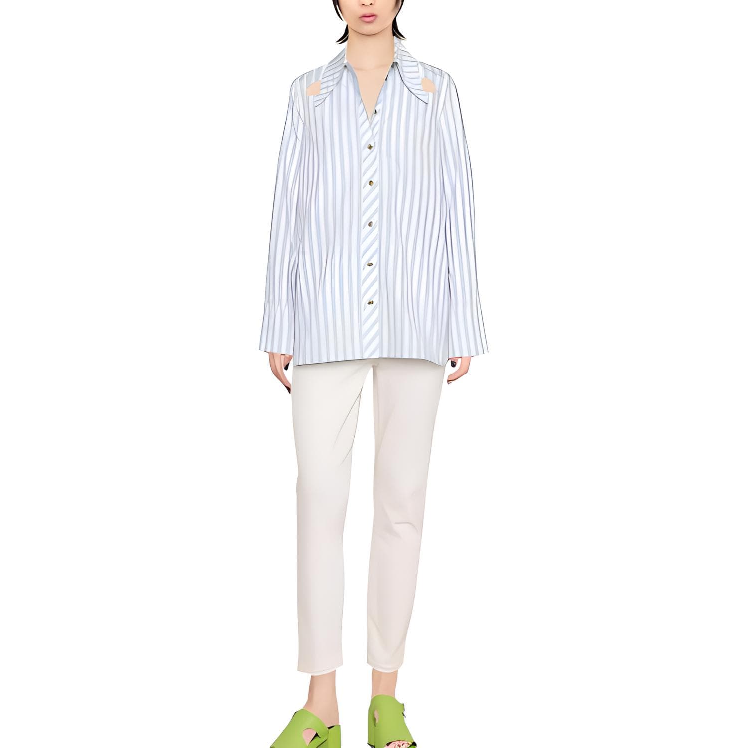 Блузка GANNI FW22 - изображение 4