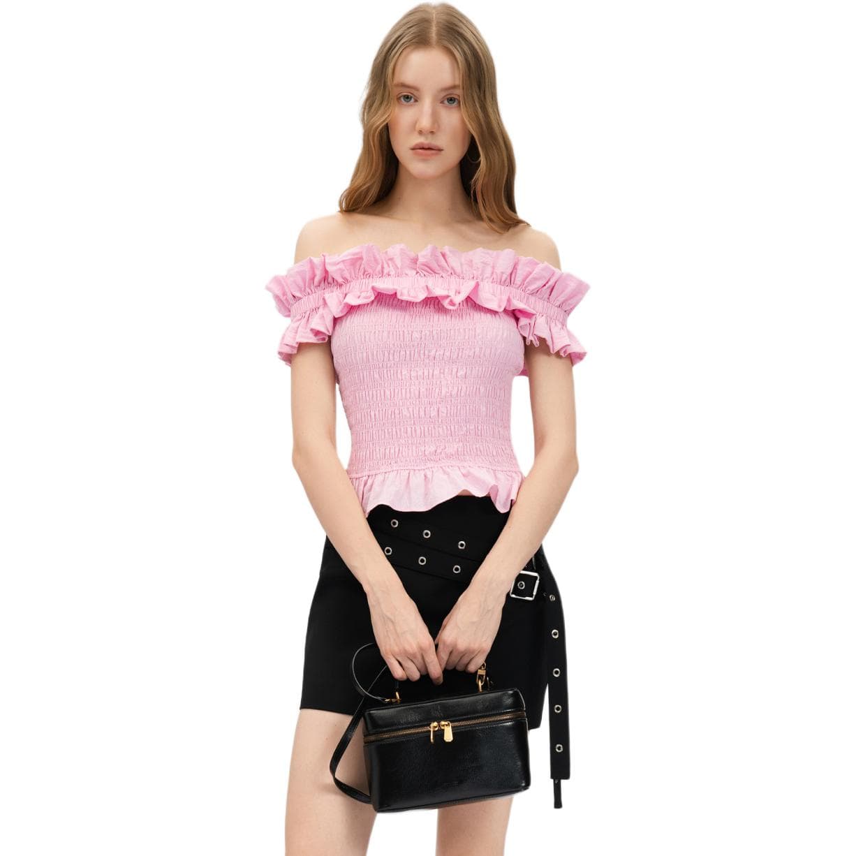 Футболка PINKO Розовые Женские T-рубашки - изображение 1
