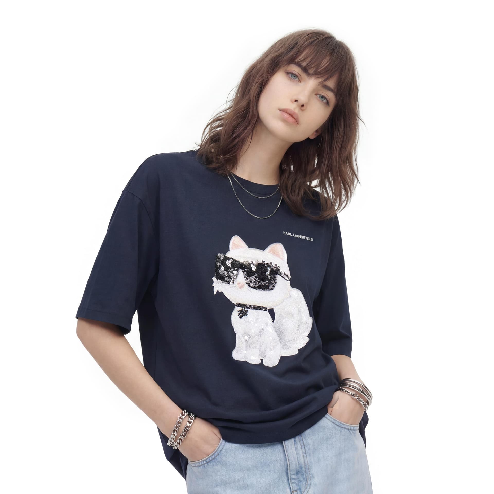 Футболка KARL LAGERFELD Choupette T - изображение 3