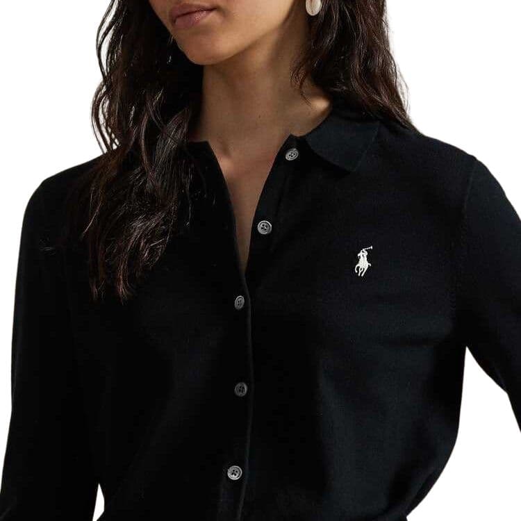 Кофта Polo Ralph Lauren FW25 Трикотаж Стандартный размер Женские Черный - изображение 5