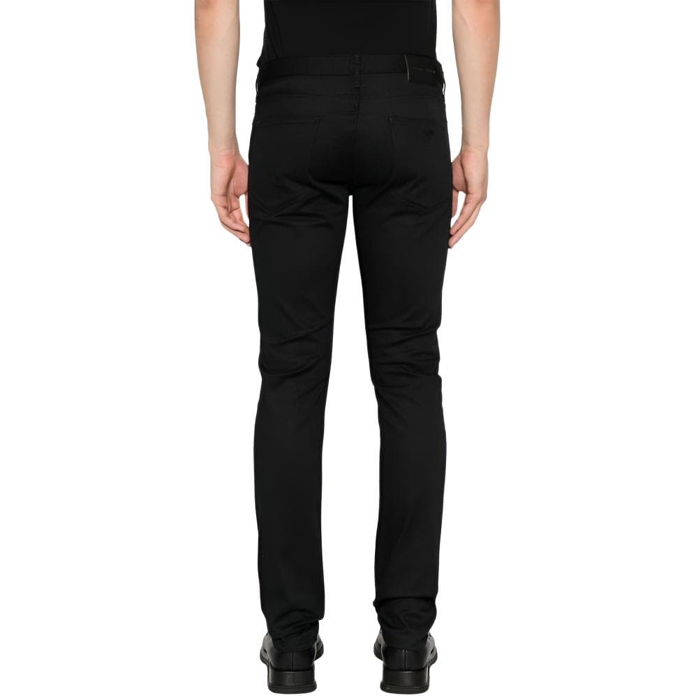 Штаны EMPORIO ARMANI Джинсы Мужские Черные - изображение 3