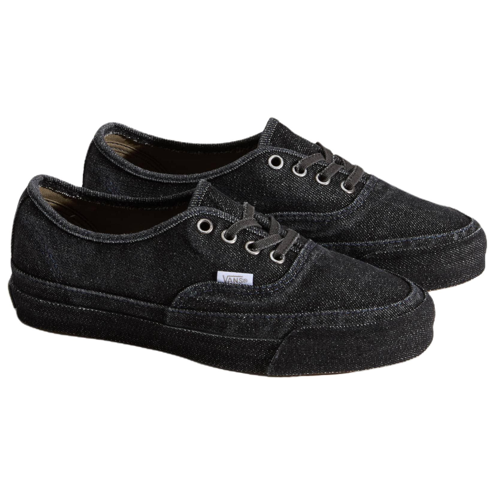 Кроссовки Vans Premium Authentic Холст Удобные Низкие Кеды Скейтборд Обувь Унисекс Черные - изображение 2
