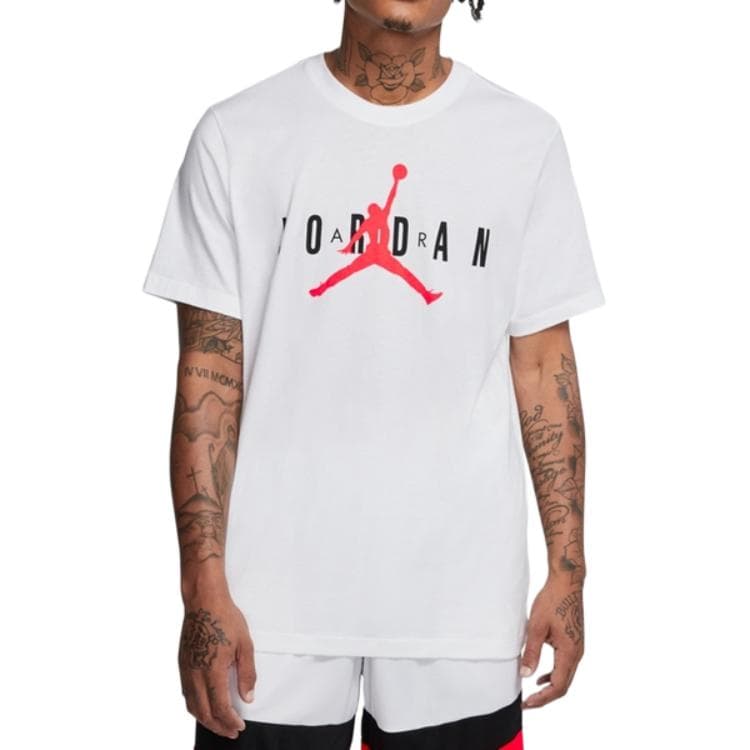 Футболка Jordan Wordmark Logo T-Shirt White - изображение 3