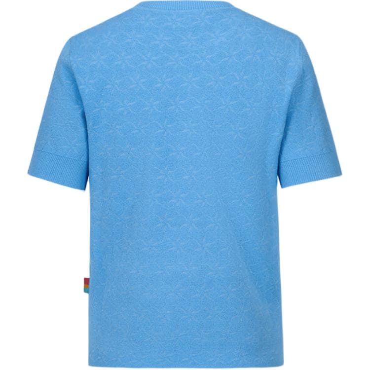 Футболка LI NING 1990 Дворцовый Синий Женские T-рубашки - изображение 2