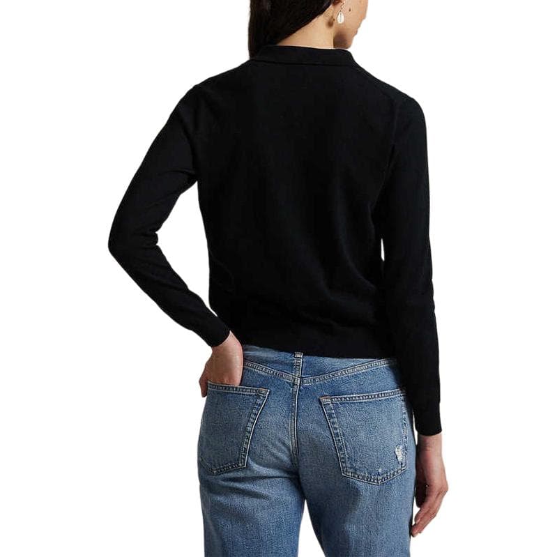 Кофта Polo Ralph Lauren FW25 Трикотаж Стандартный размер Женские Черный - изображение 3