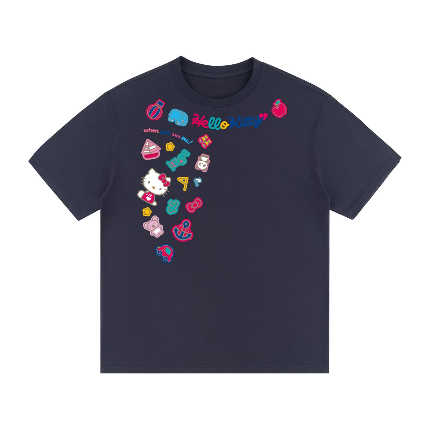Футболка Sanrio Hello Kitty Collection Женские T-рубашки - изображение 1