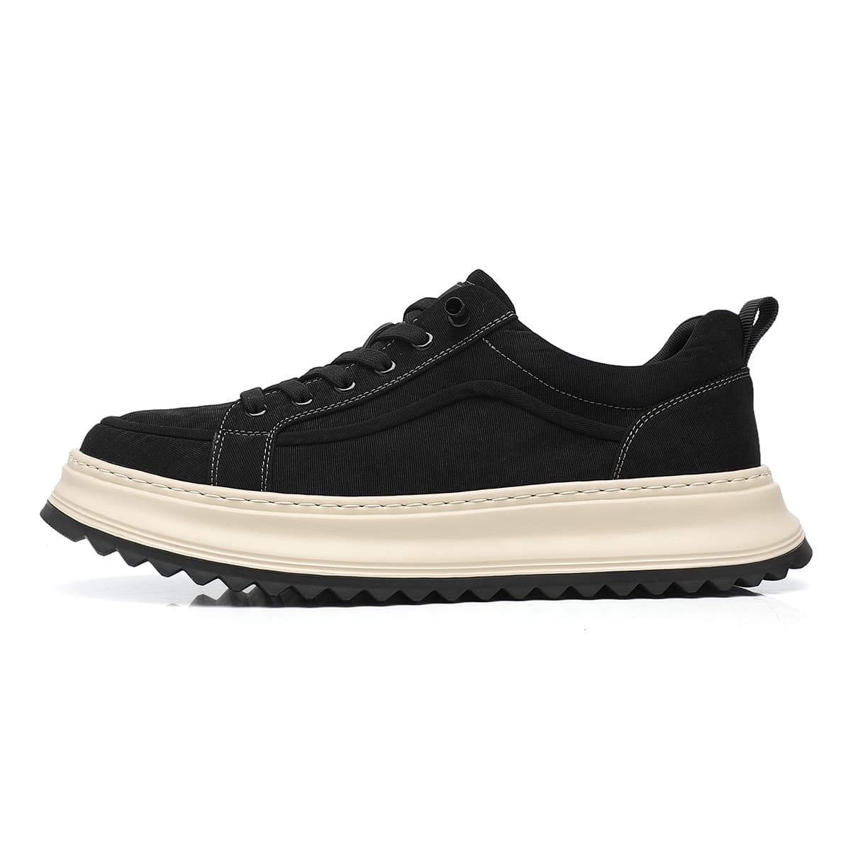 Кеды HARSON Low Top Canvas Shoes Мужские Черные - изображение 1