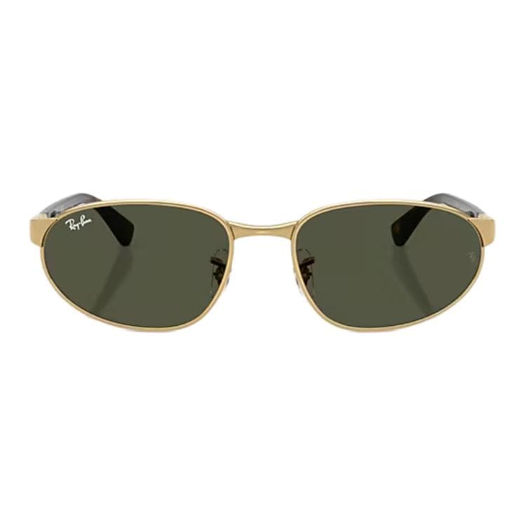 Солнцезащитные очки RayBan Металлические Очки для Солнца Унисекс Золото - изображение 2