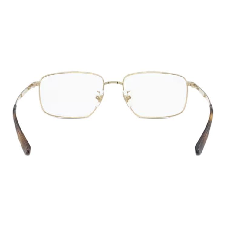 Оправа RayBan Металлические Очки с Прямоугольной Формой и Диоптриями Унисекс Полированные Светло-Золотого Тона - изображение 4