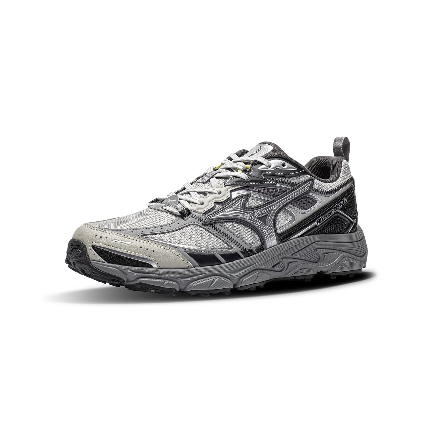 Кроссовки для бега Mizuno NEX Low Топ Повседневные кроссовки для бега Унисекс Alpine Серебряный TRAIL - изображение 2