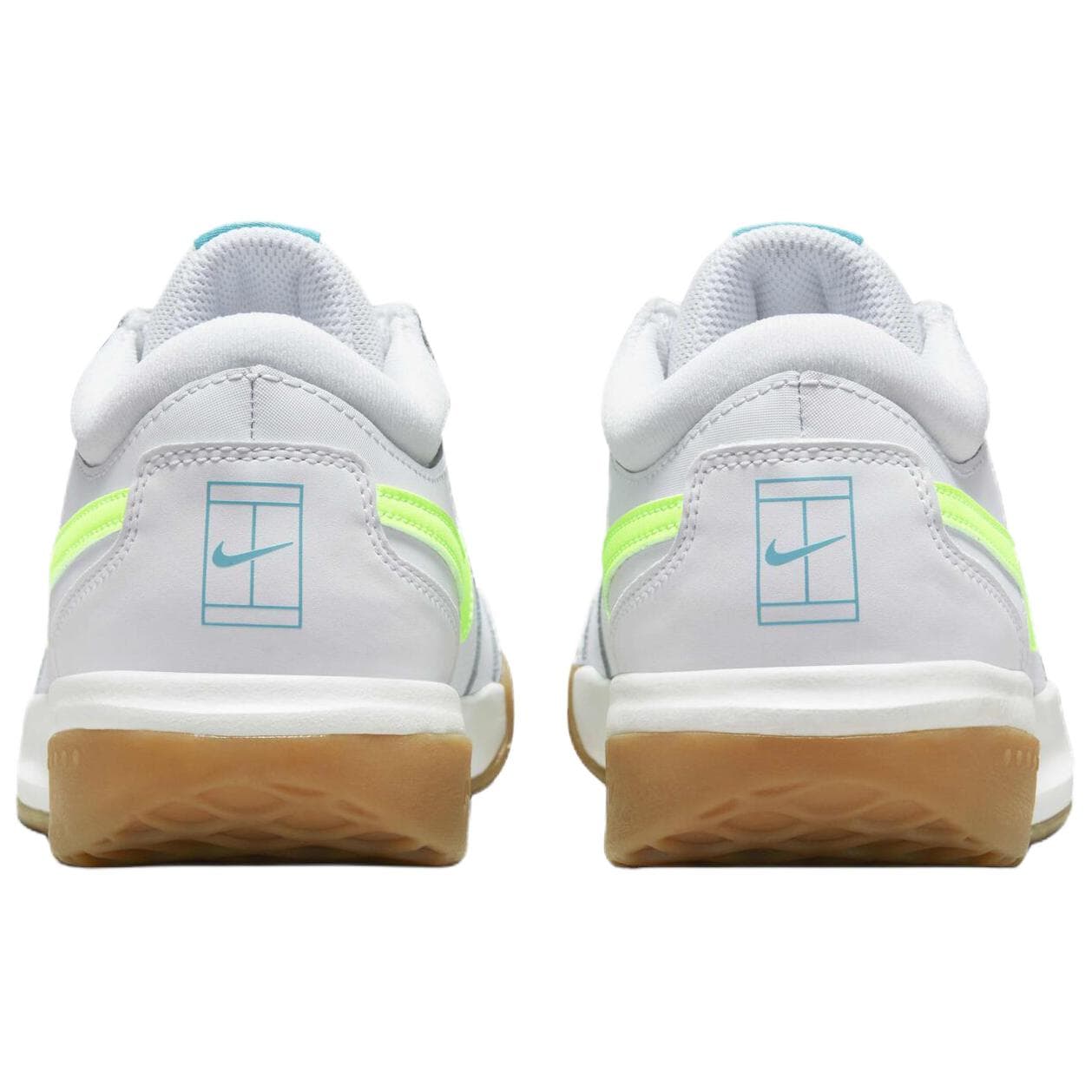 Кроссовки для тенниса Nike Court Lite 3 Дышащие Низкие Кроссовки для Тениса Женские Белые Зеленые - изображение 5